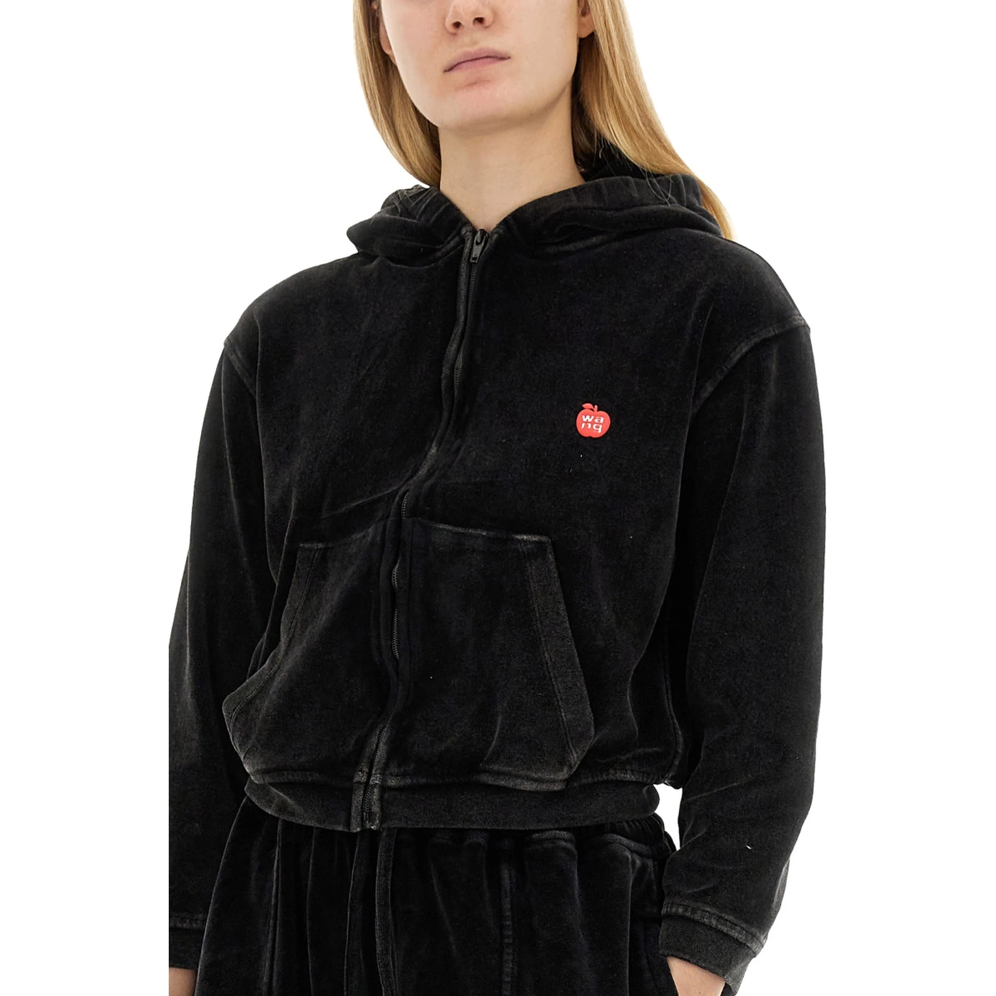 VELOUR SWEATSHIRT