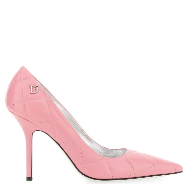 QUILTED LEATHER PUMPS
