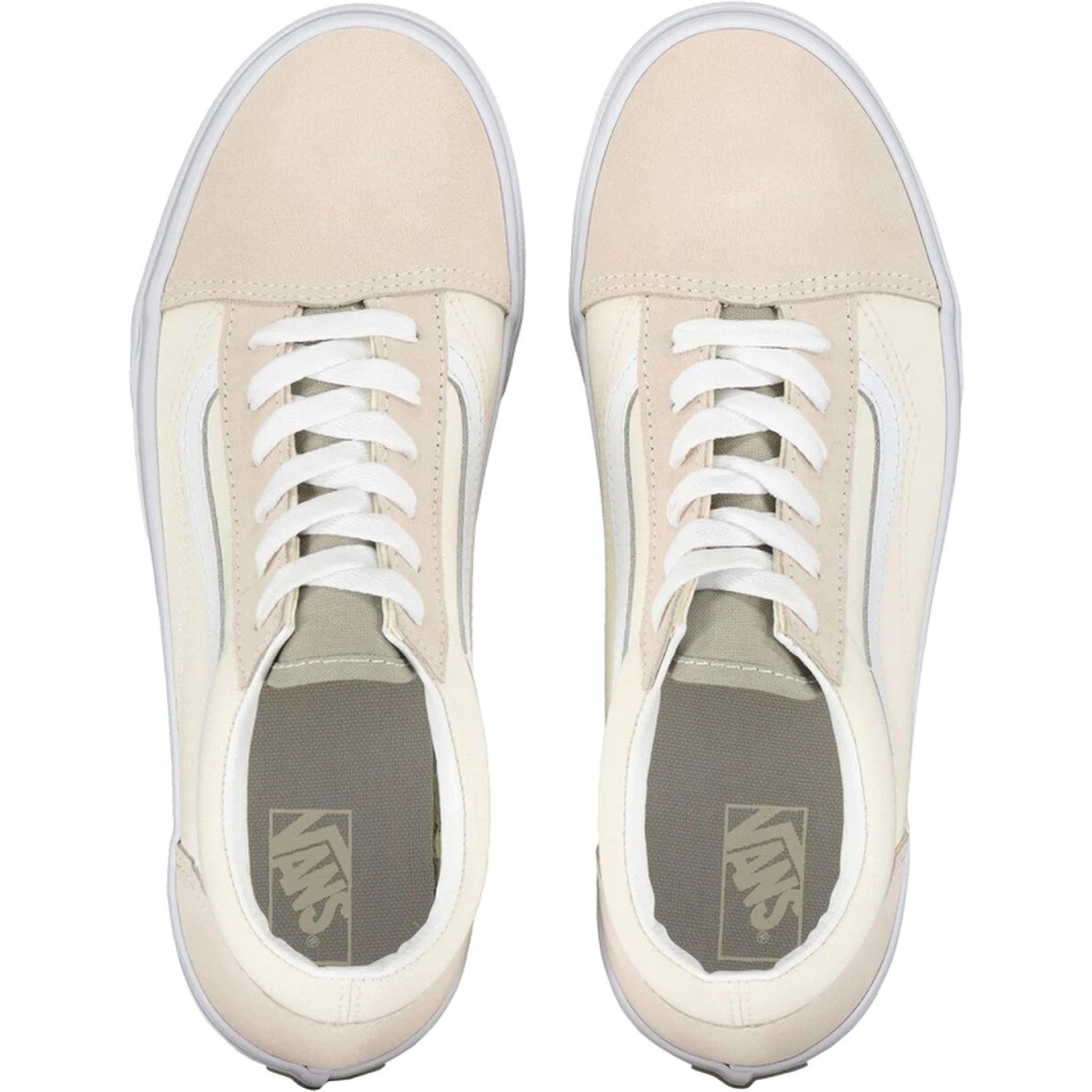 jn old skool natural block multi/true white