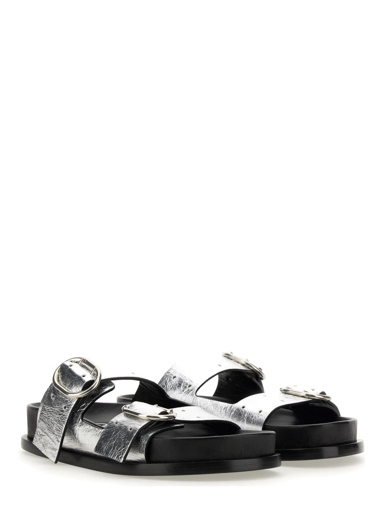 LEATHER SANDAL WITH BUCKLE alternative