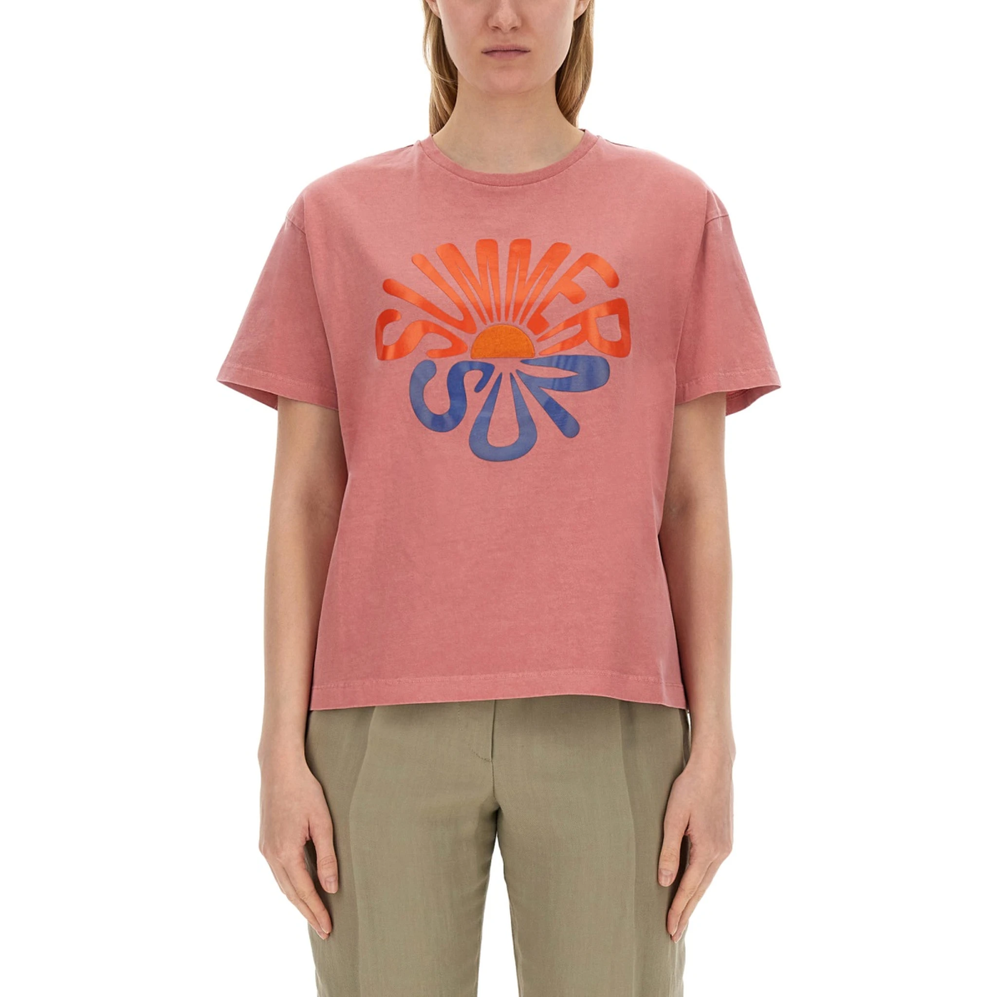 SUMMER SUN PRINT T-SHIRT