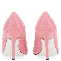 QUILTED LEATHER PUMPS