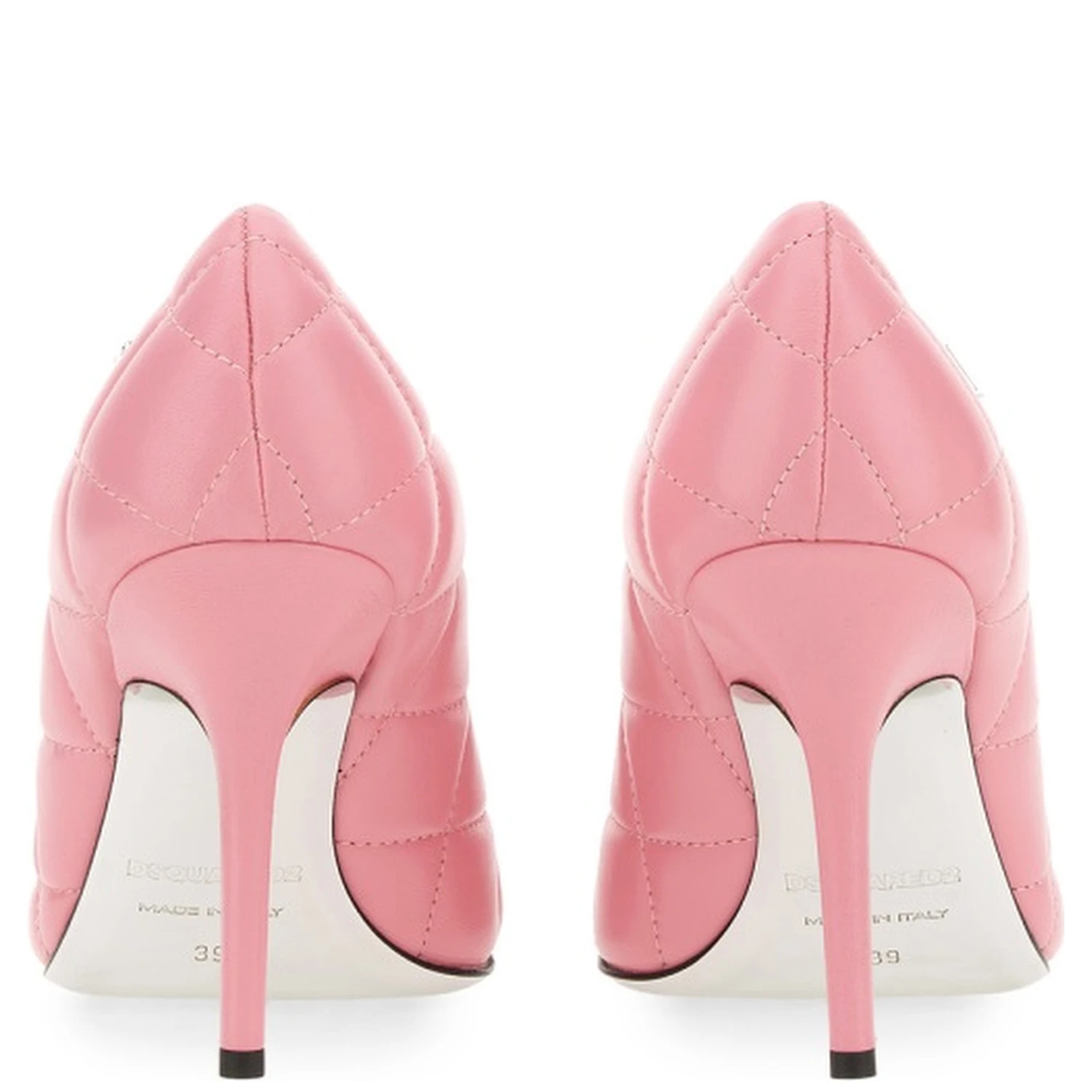 QUILTED LEATHER PUMPS