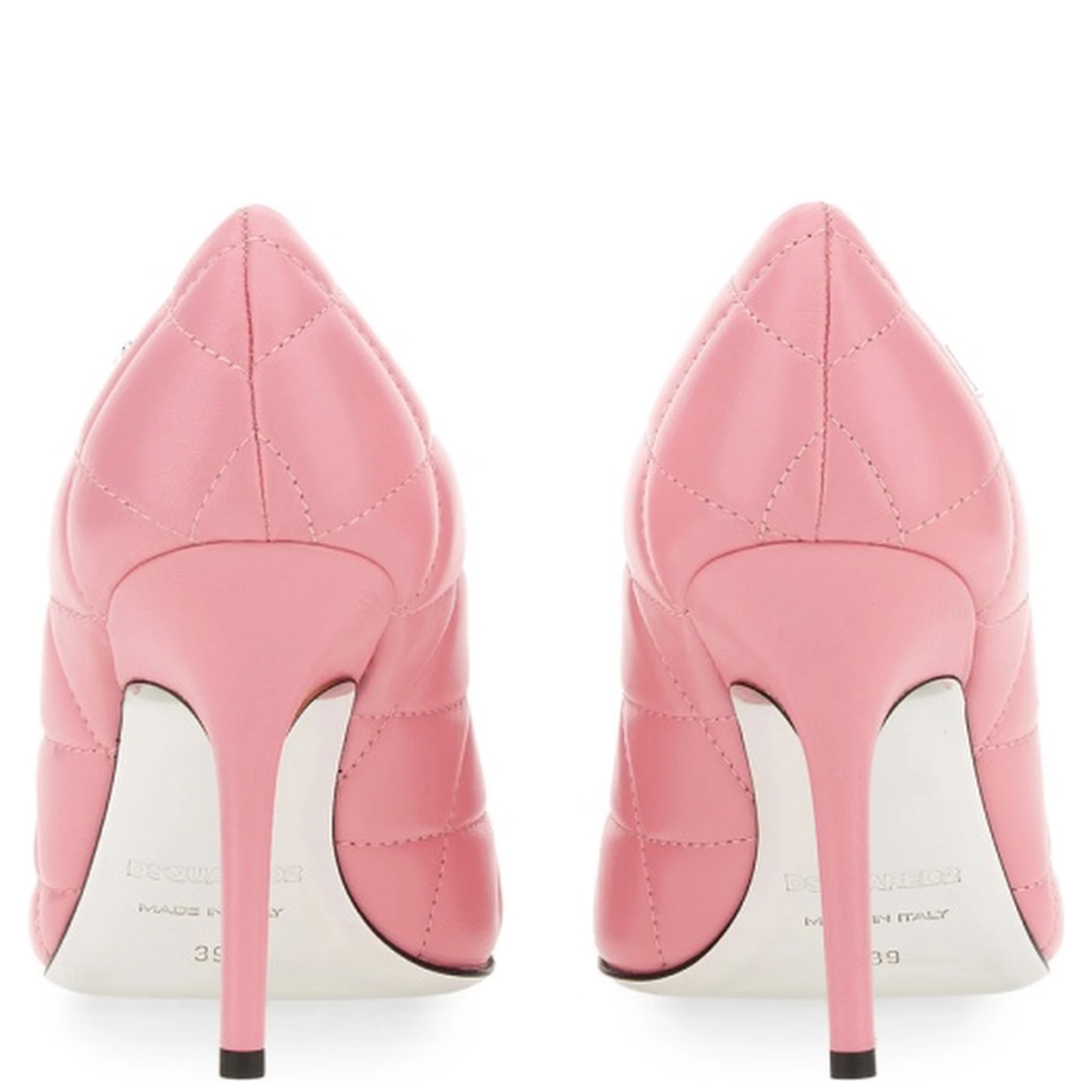 QUILTED LEATHER PUMPS