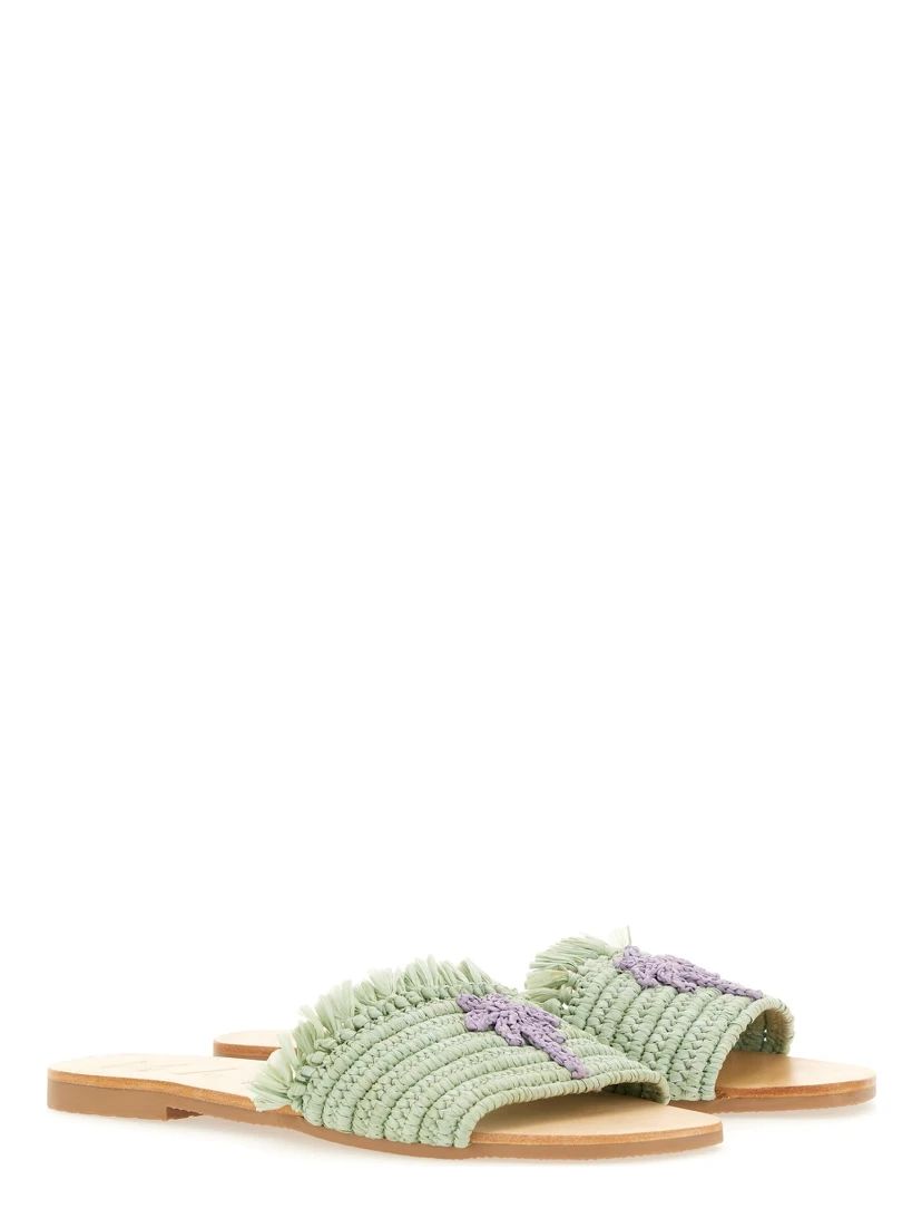 SANDAL WITH LOGO