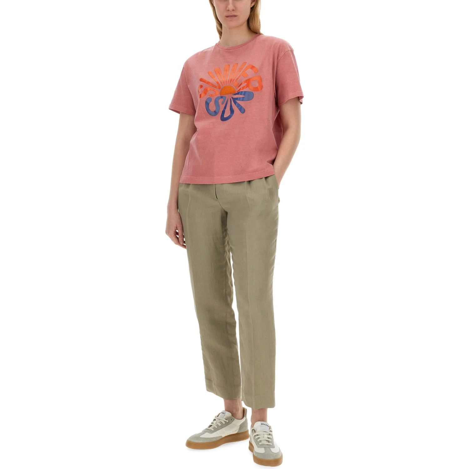 SUMMER SUN PRINT T-SHIRT