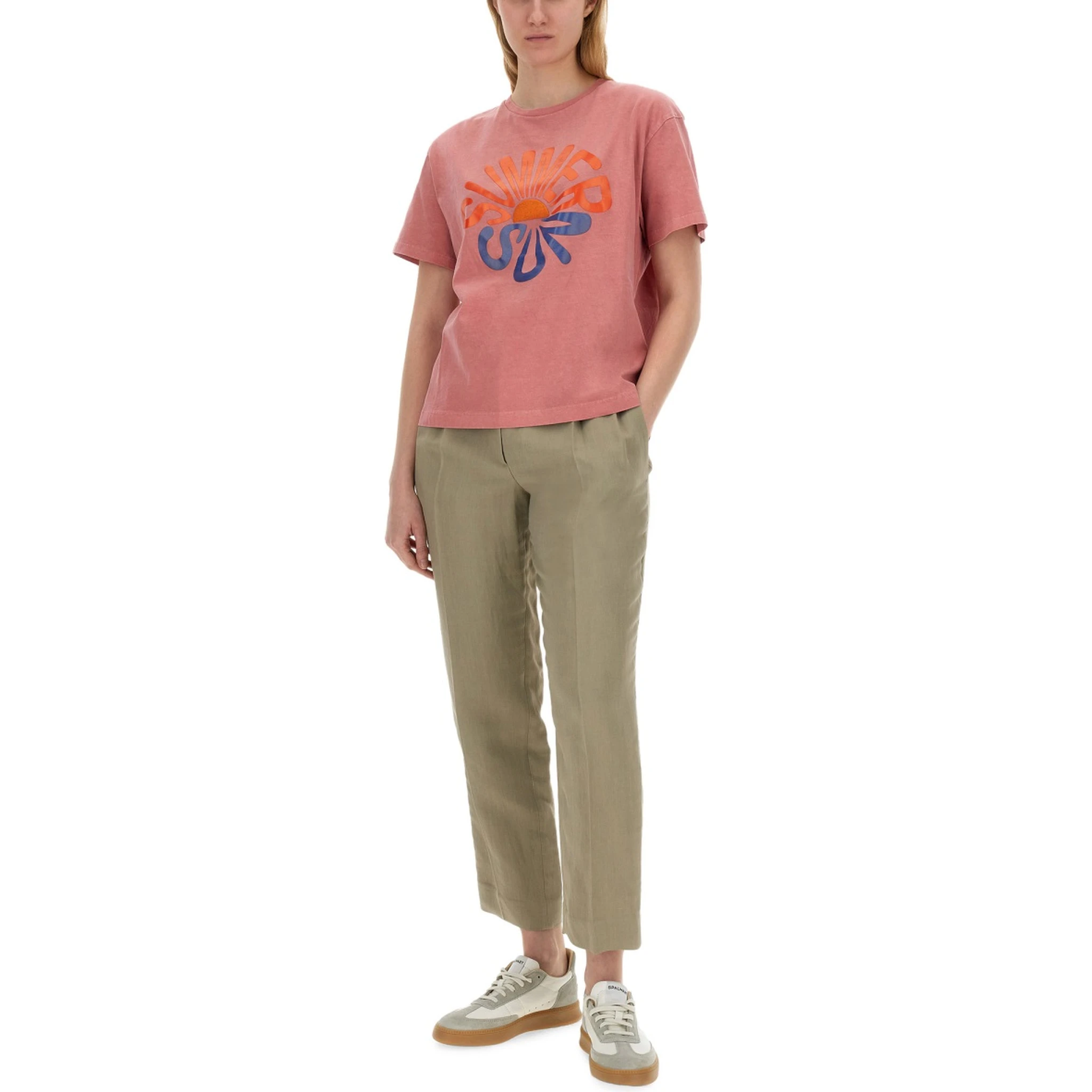 SUMMER SUN PRINT T-SHIRT