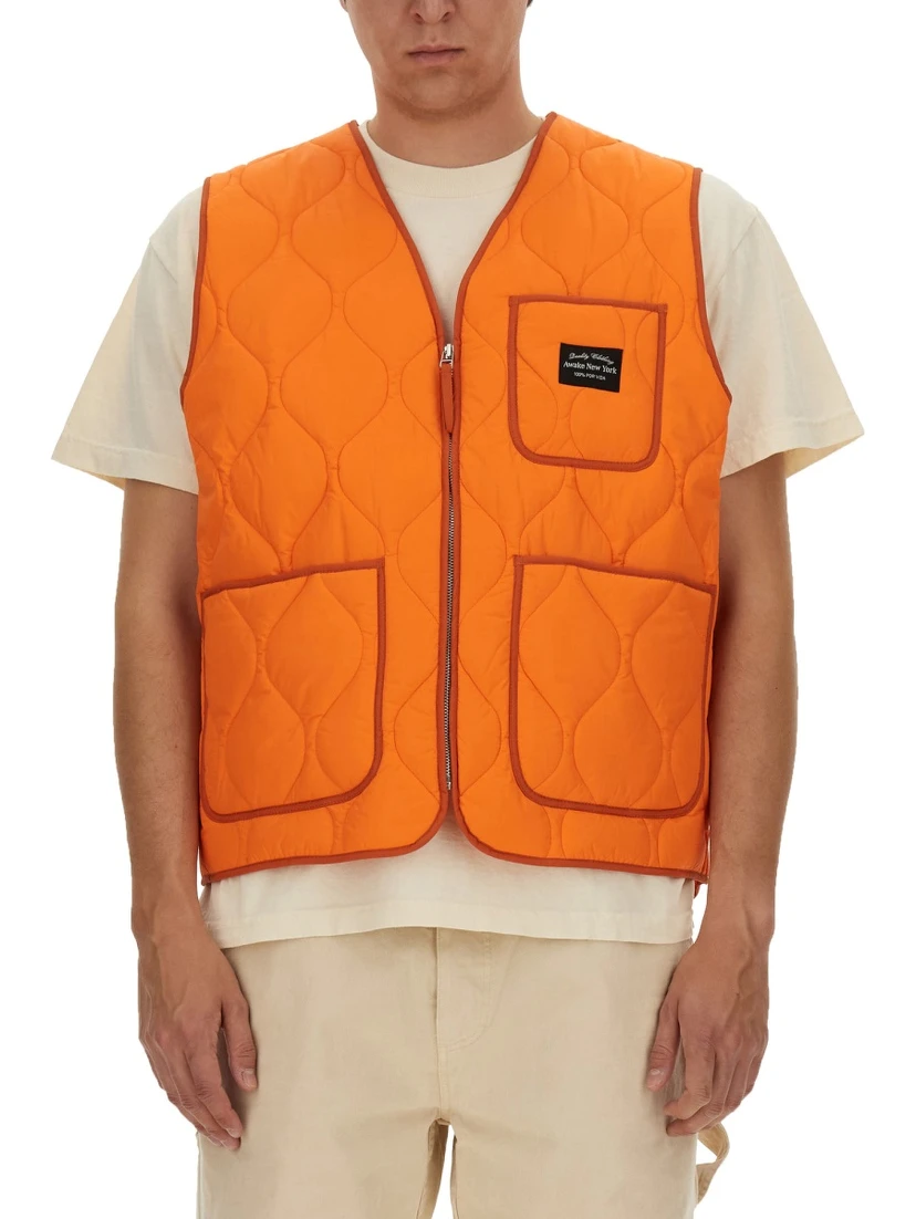 VESTS WITH LOGO