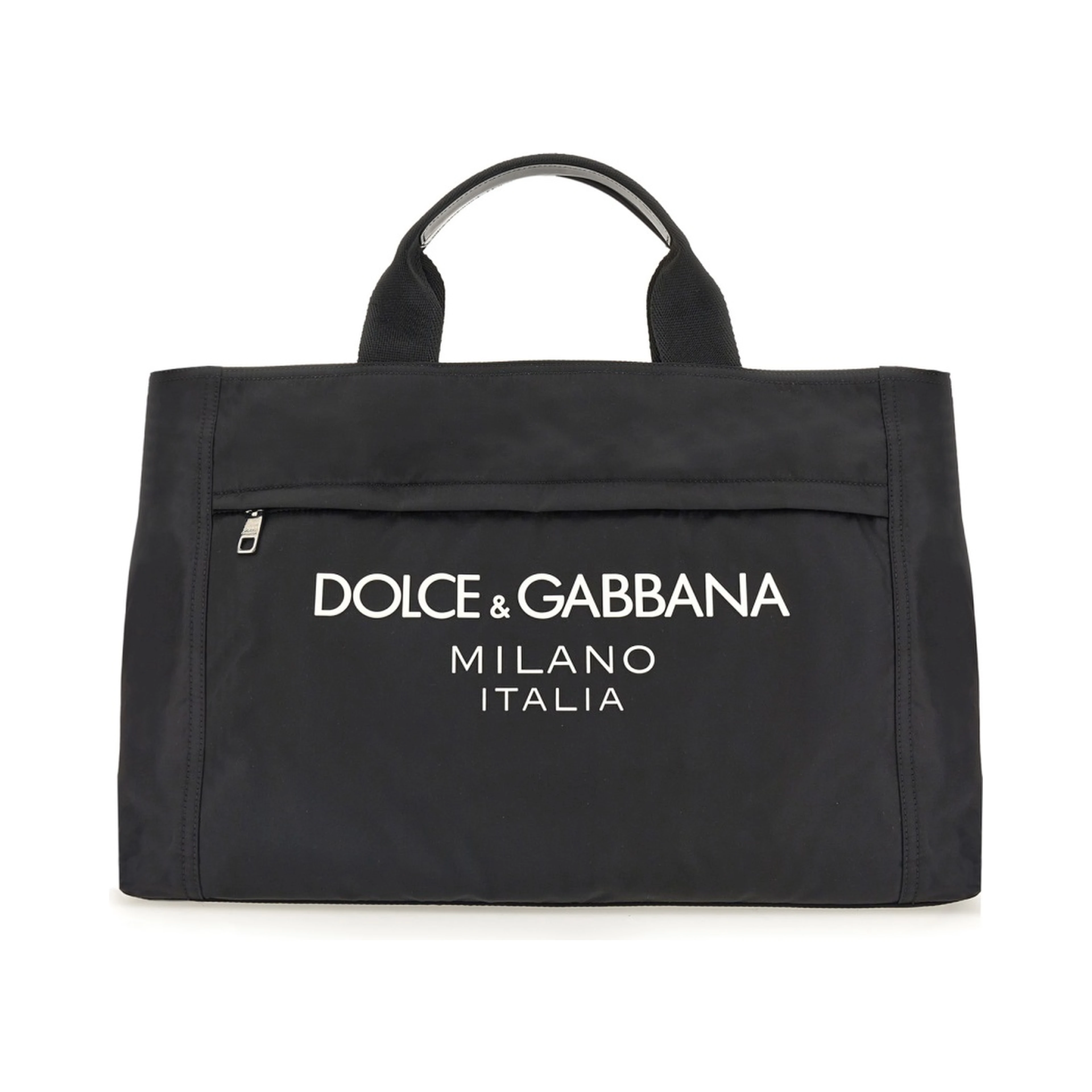 BORSONE IN NYLON CON LOGO