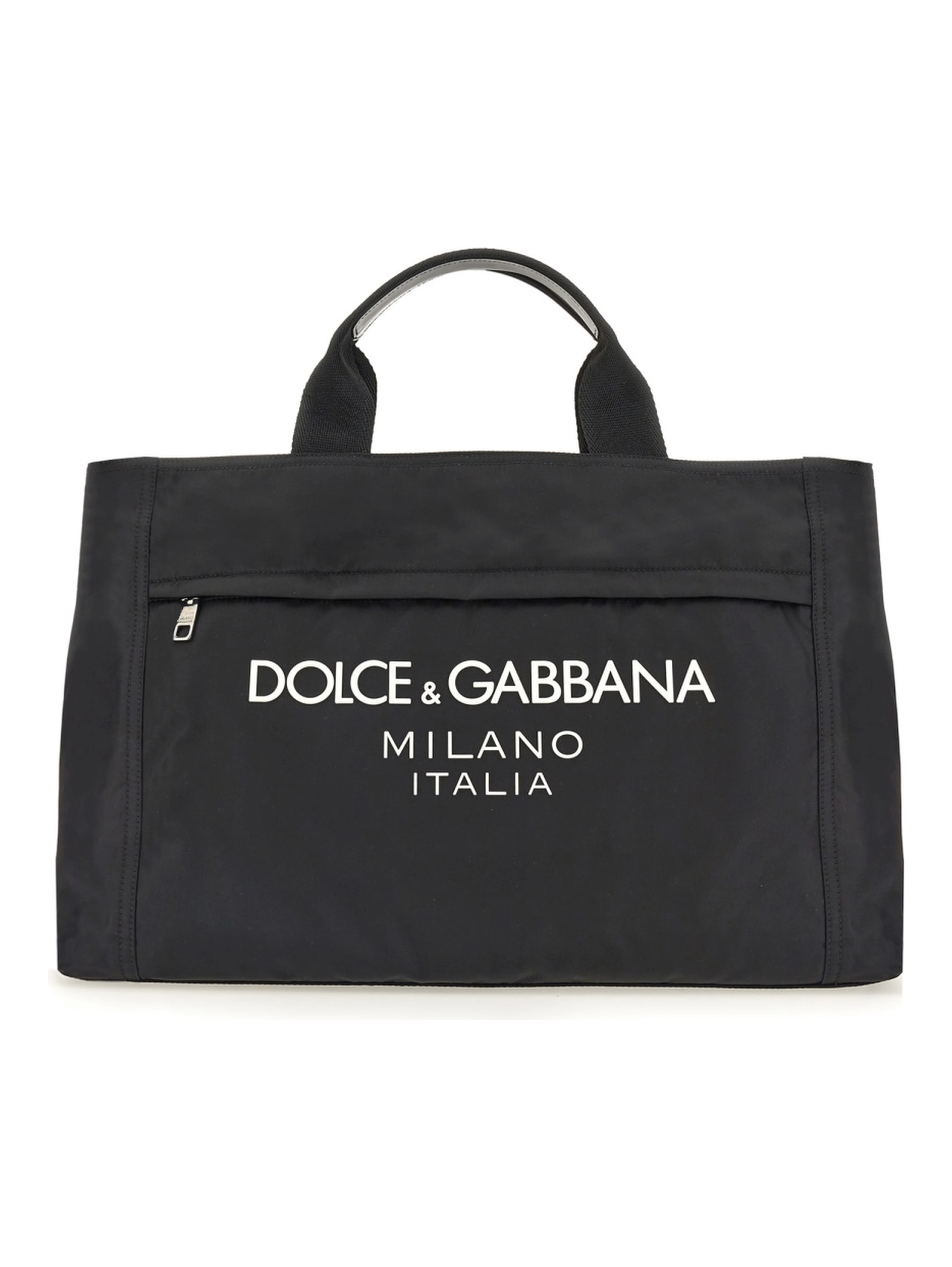 BORSONE IN NYLON CON LOGO