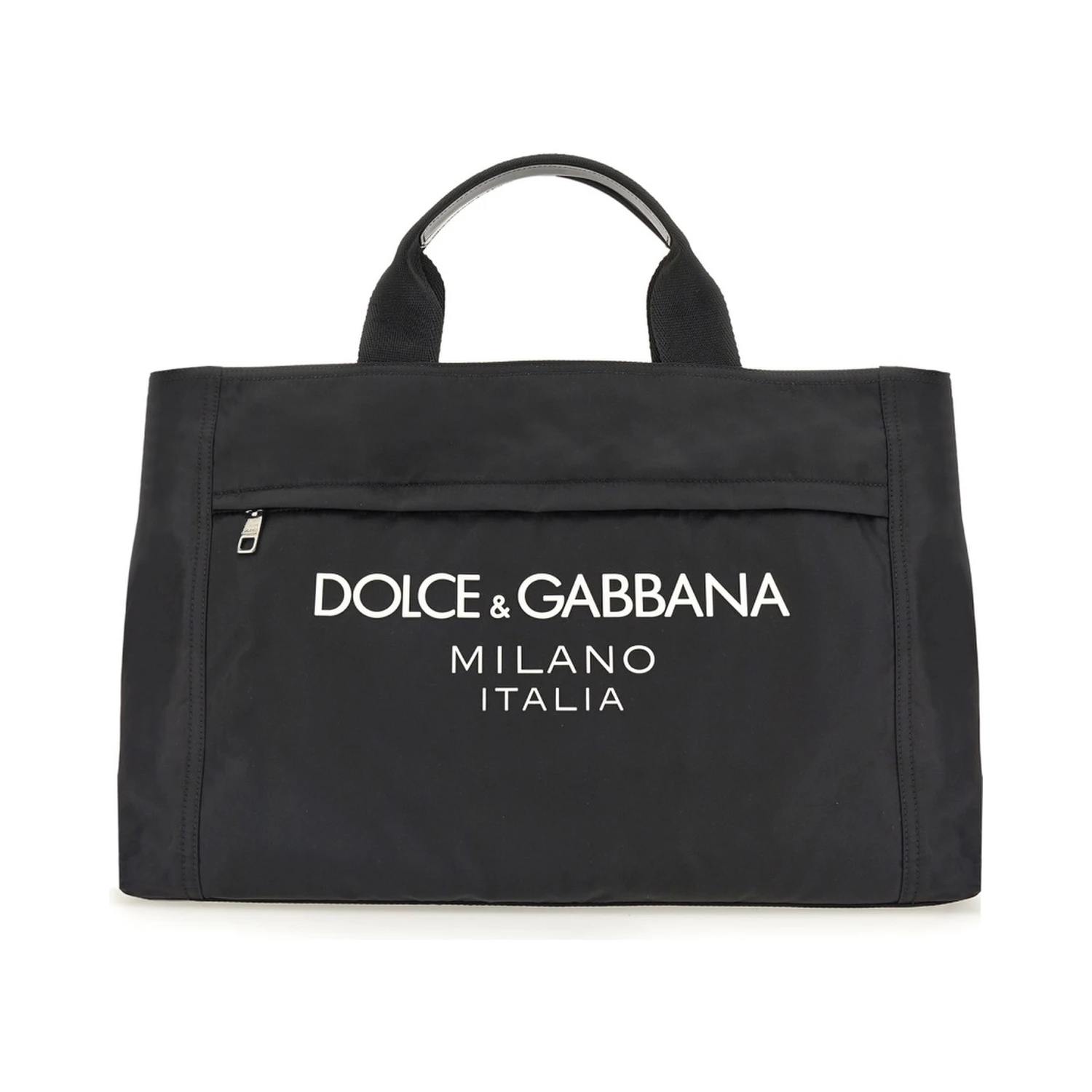 BORSONE IN NYLON CON LOGO