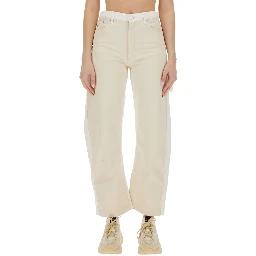 UTILITY JEANS WITH BANANA LEG
