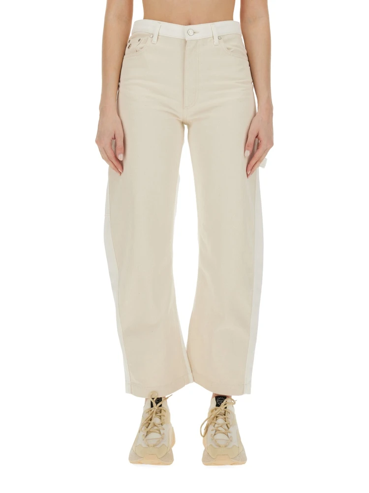 UTILITY JEANS WITH BANANA LEG
