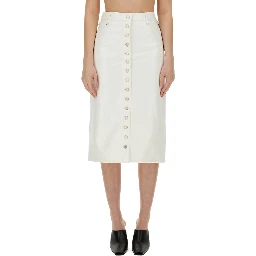 SKIRT WITH BUTTONS