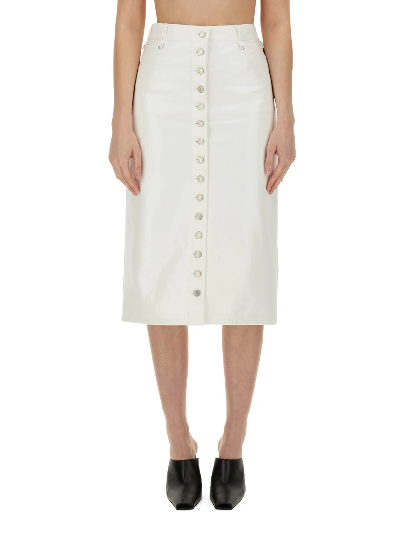SKIRT WITH BUTTONS