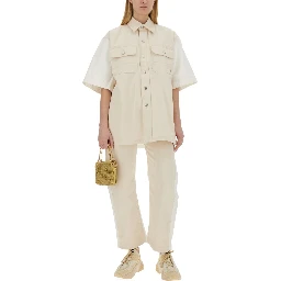 UTILITY JEANS WITH BANANA LEG