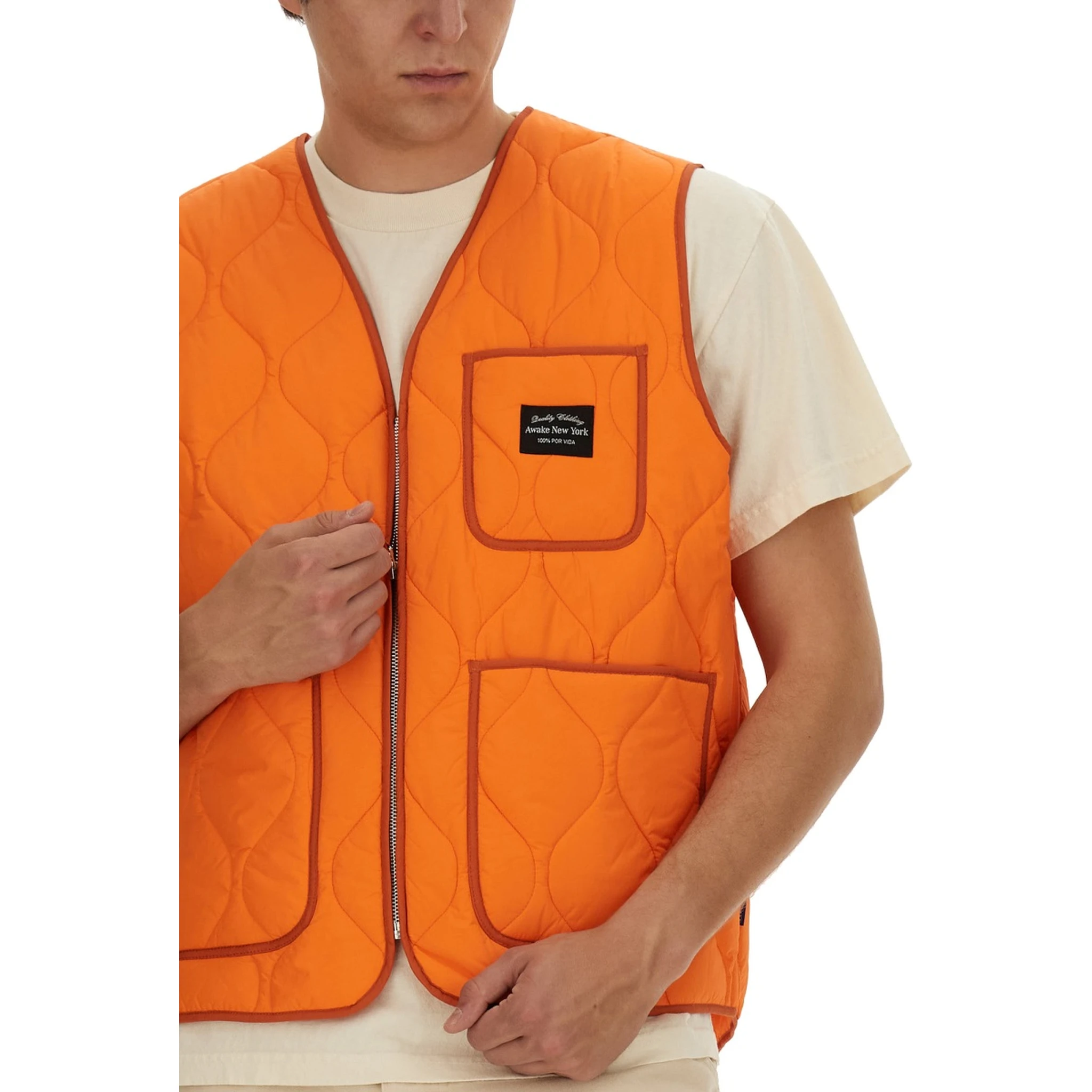 VESTS WITH LOGO