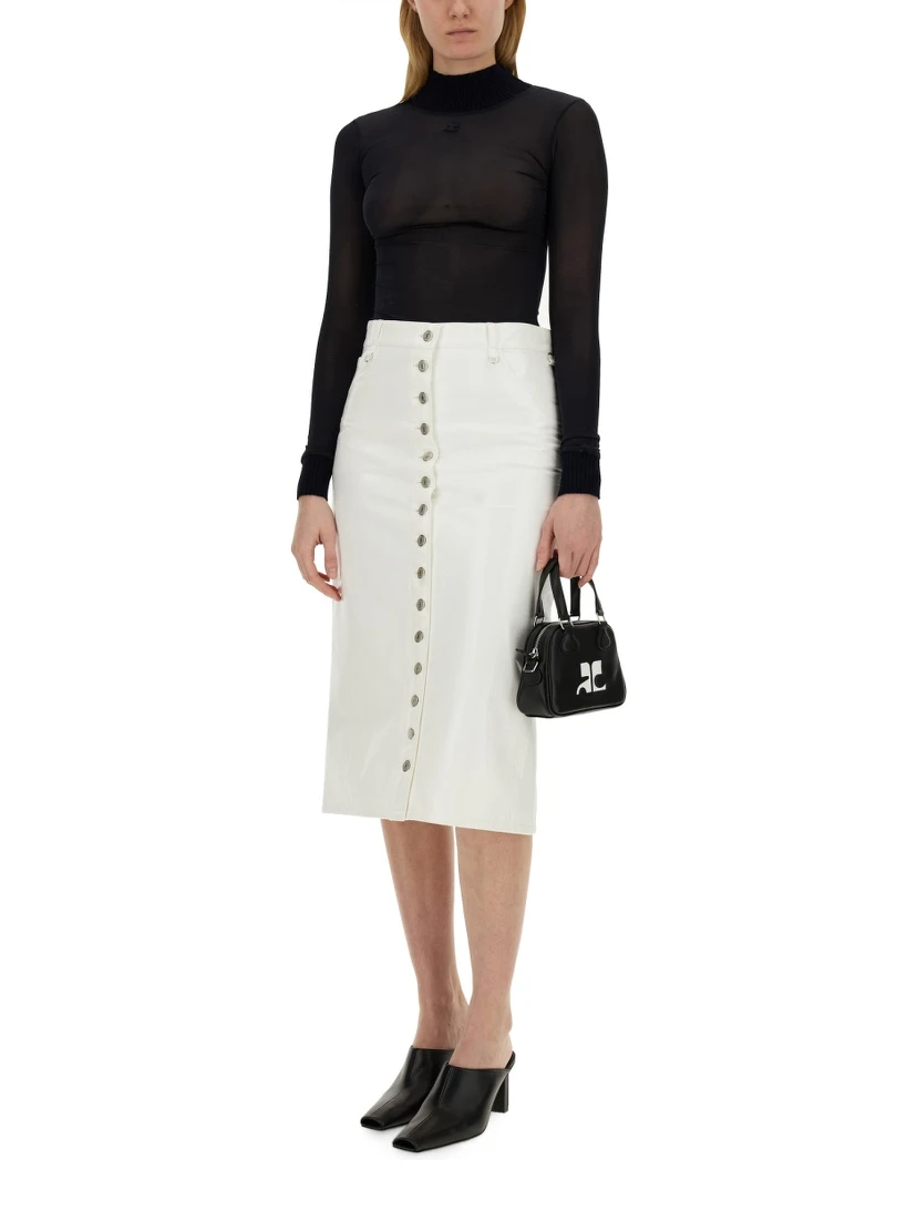 SKIRT WITH BUTTONS