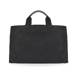 BORSONE IN NYLON CON LOGO