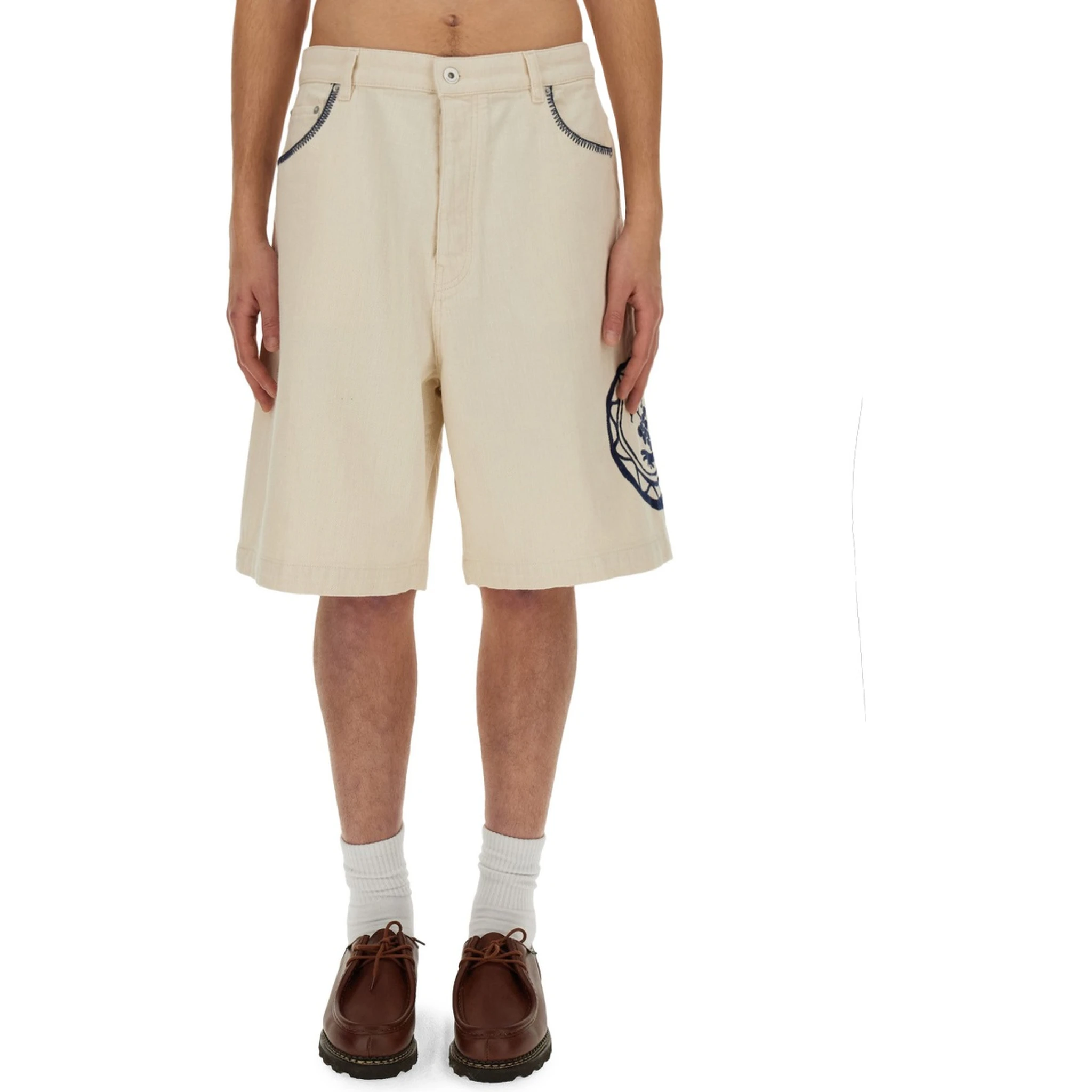 COTTON BERMUDA SHORTS