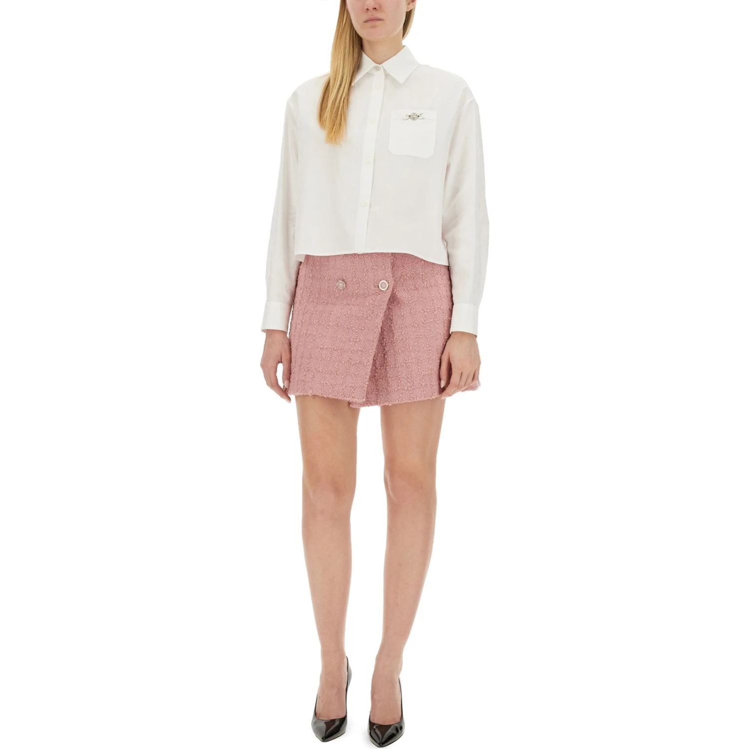 MINI WRAP SKIRT