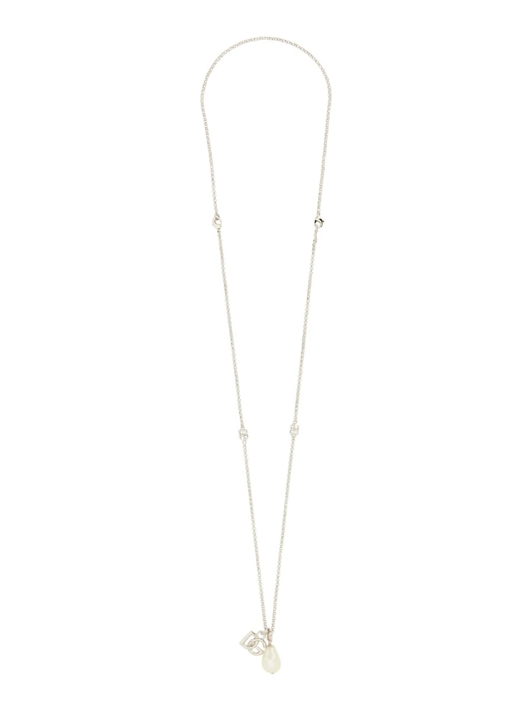 DG LOGO DROP NECKLACE