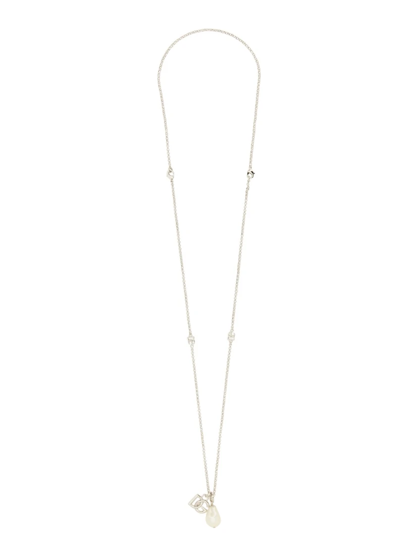 DG LOGO DROP NECKLACE