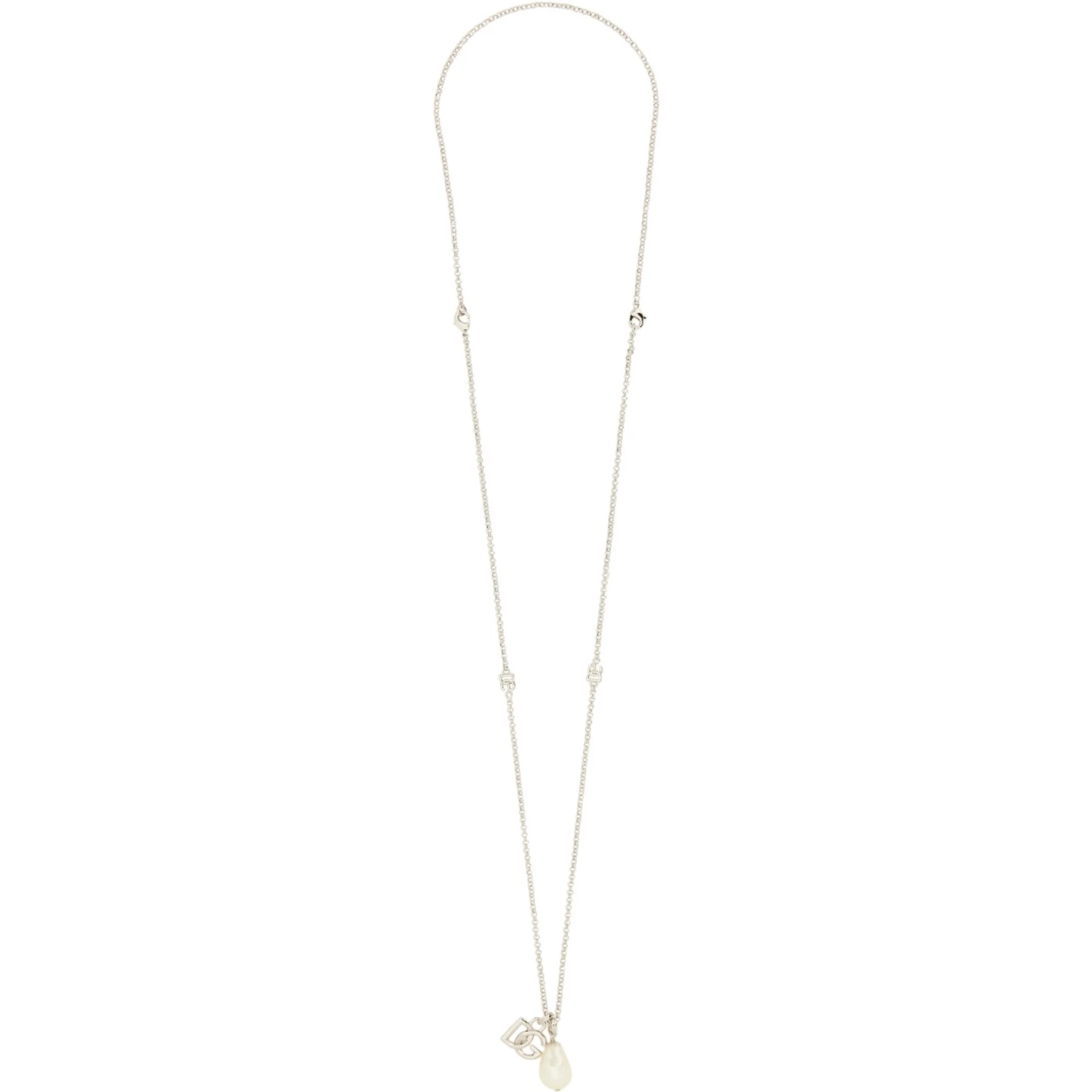DG LOGO DROP NECKLACE