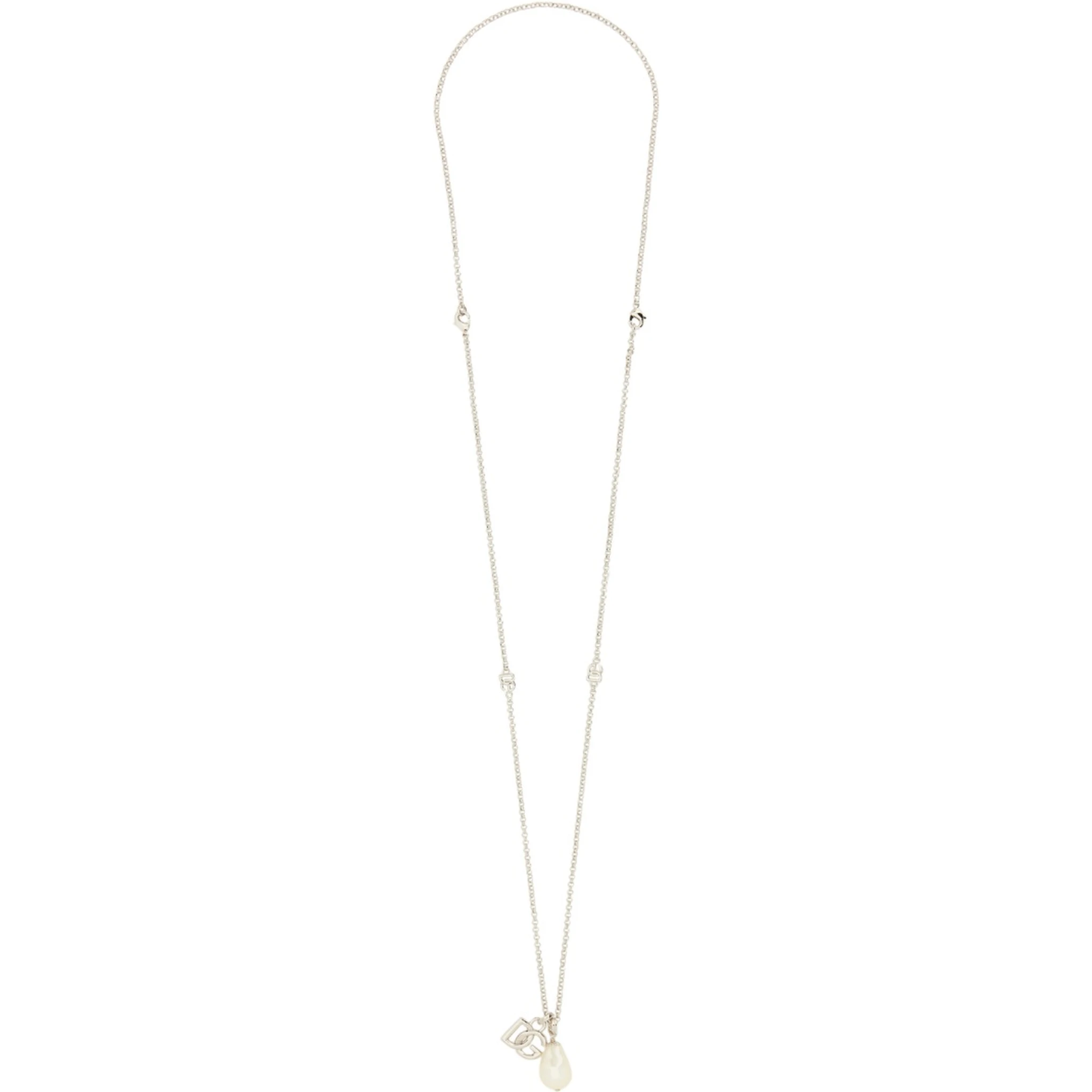 DG LOGO DROP NECKLACE