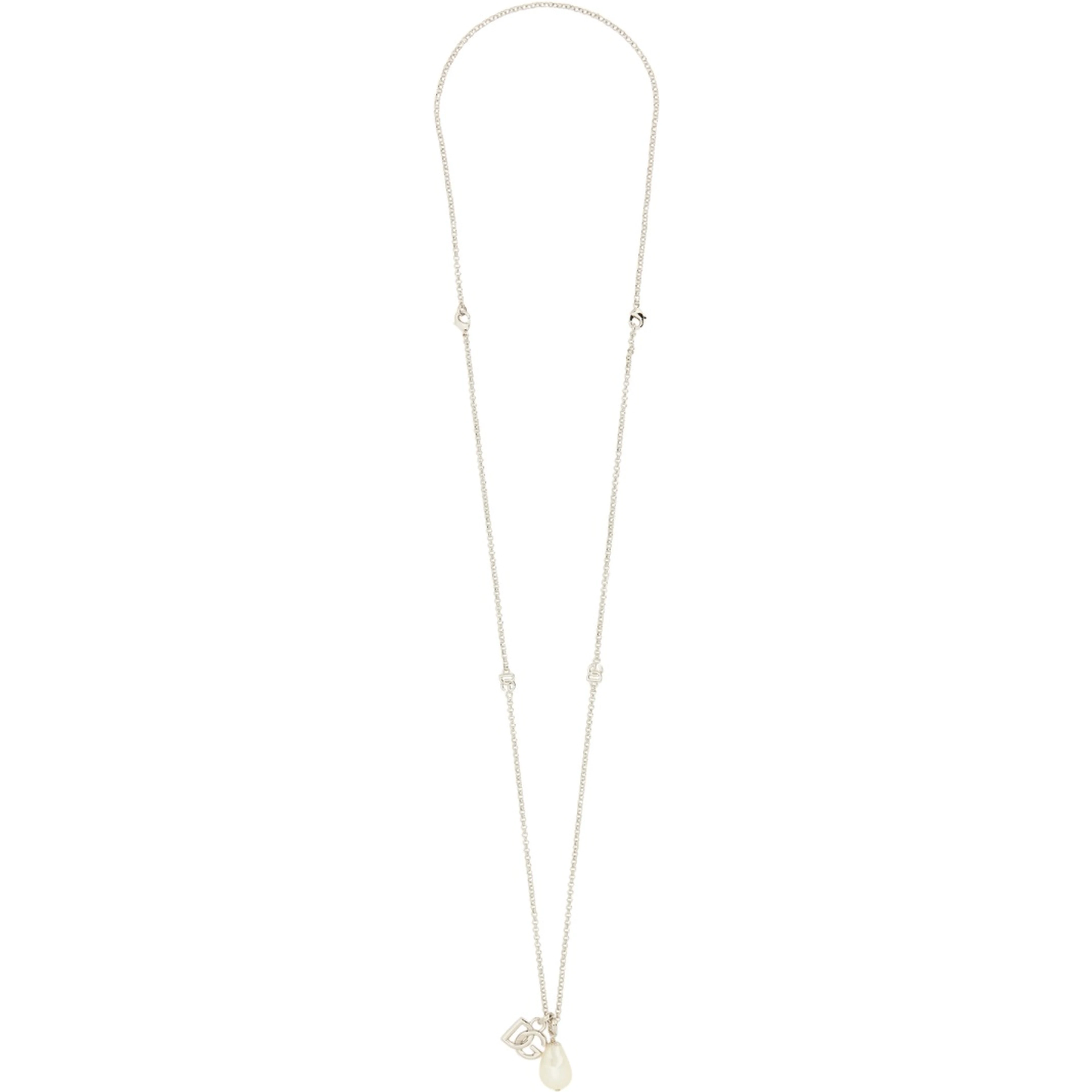 DG LOGO DROP NECKLACE