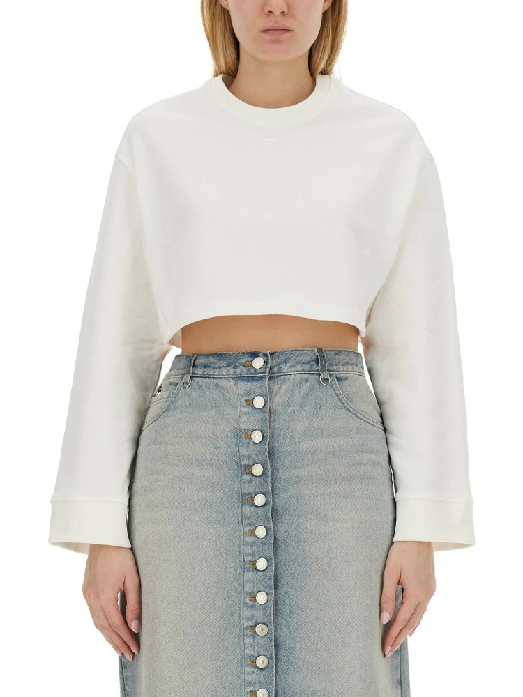 CROPPED SWEATSHIRT