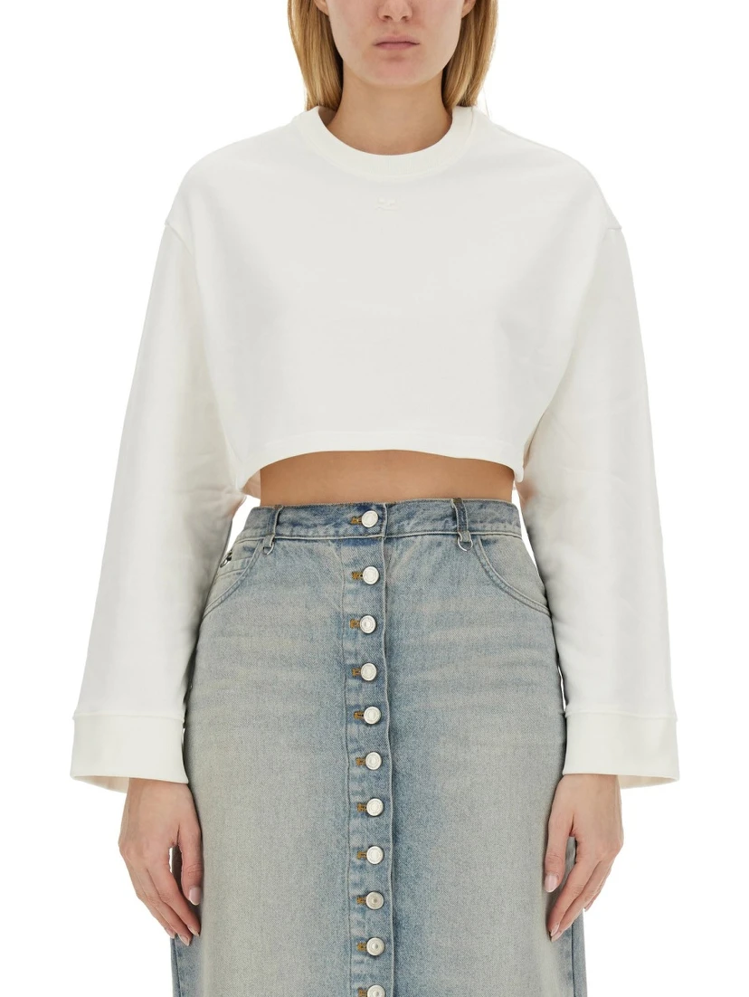 CROPPED SWEATSHIRT