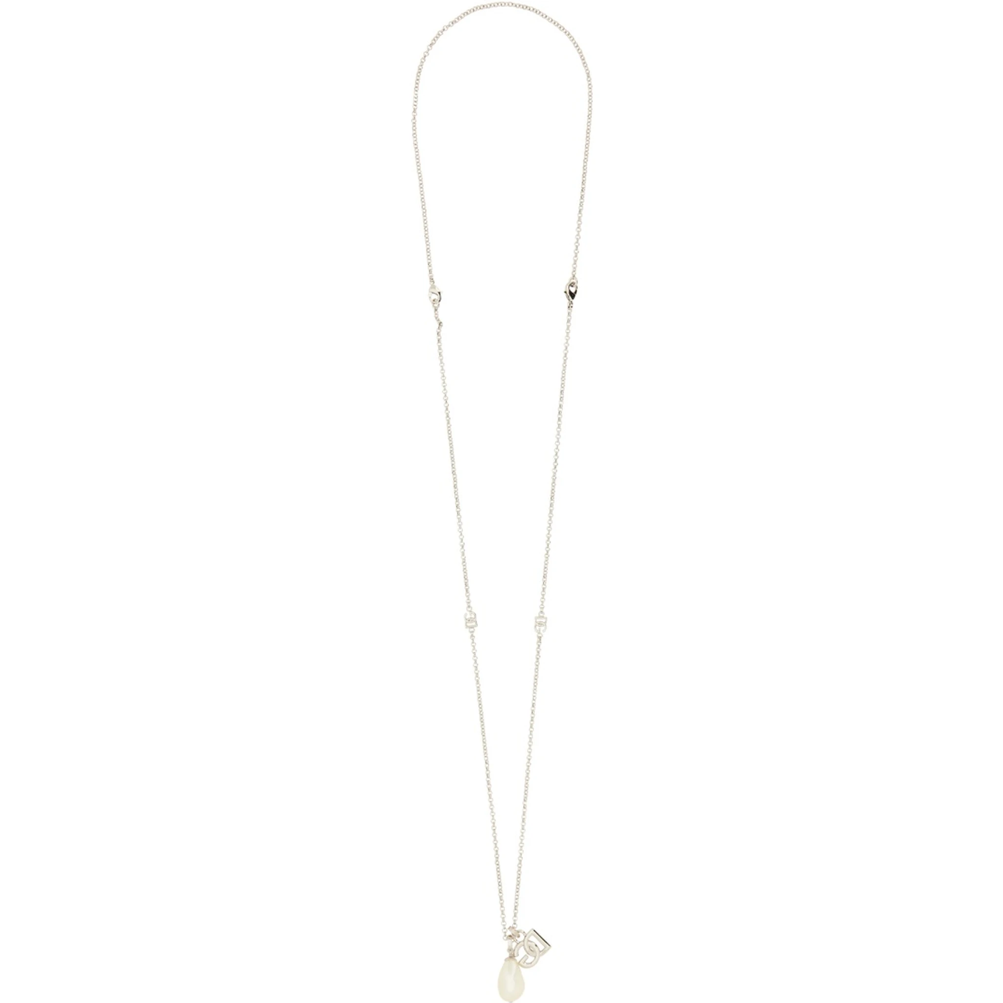 DG LOGO DROP NECKLACE