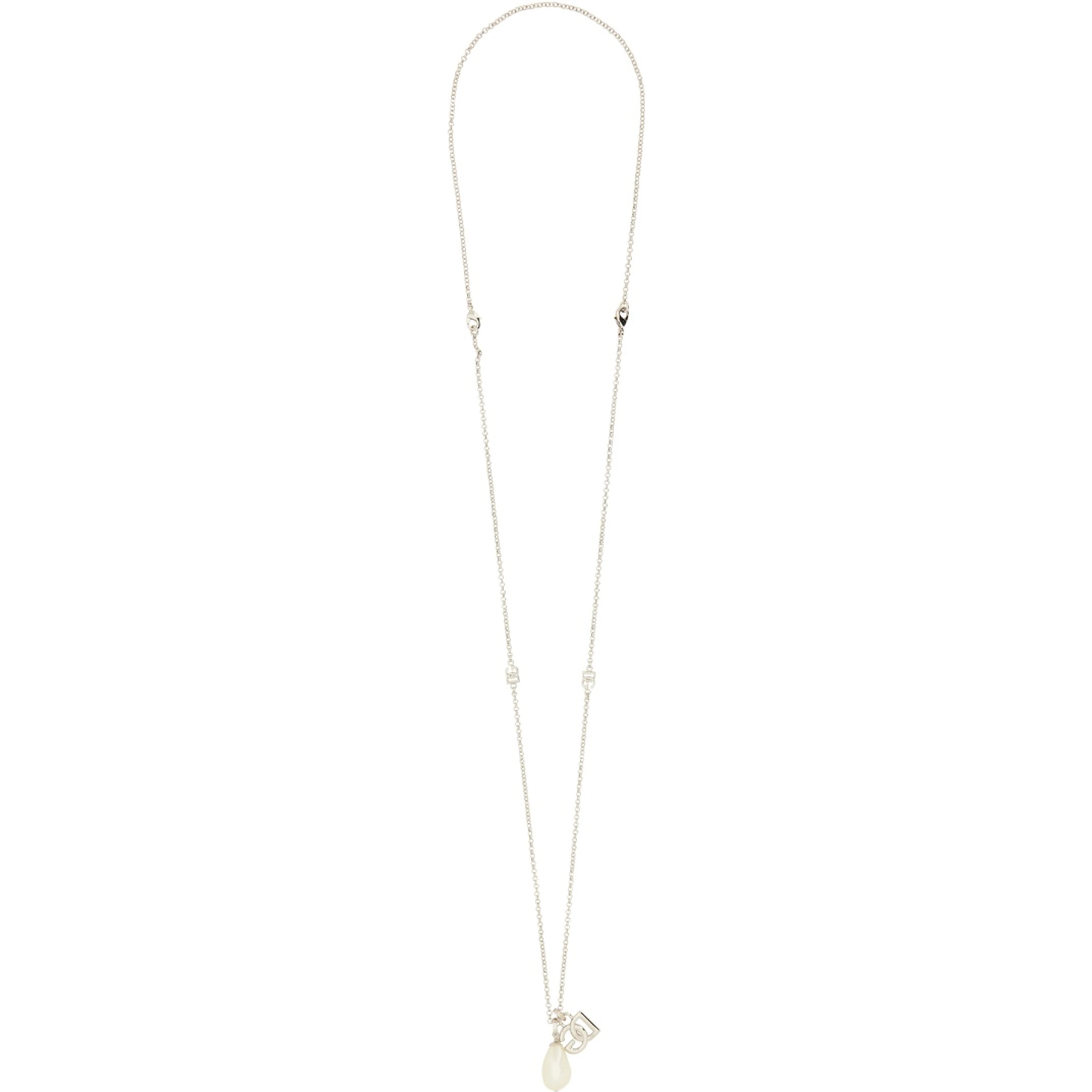 DG LOGO DROP NECKLACE