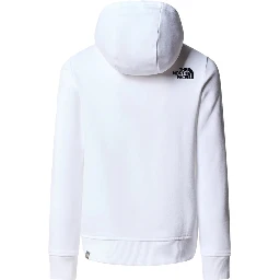 b drew peak light p/o hoodie tnf white