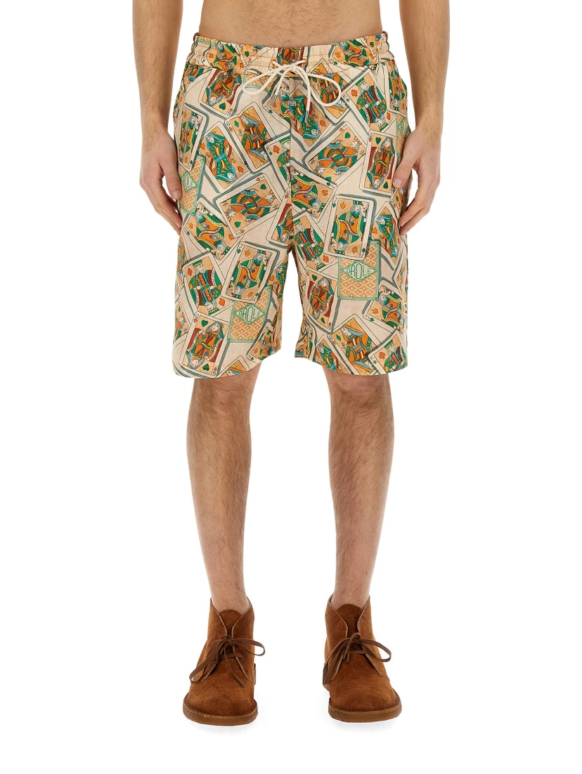 BERMUDA SHORTS WITH PRINT