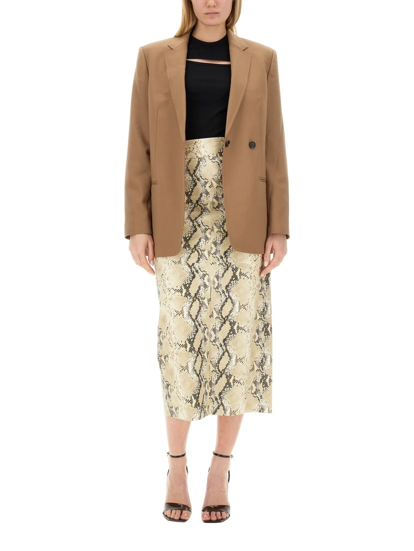 SINGLE-DOUBLE BREASTED BLAZER