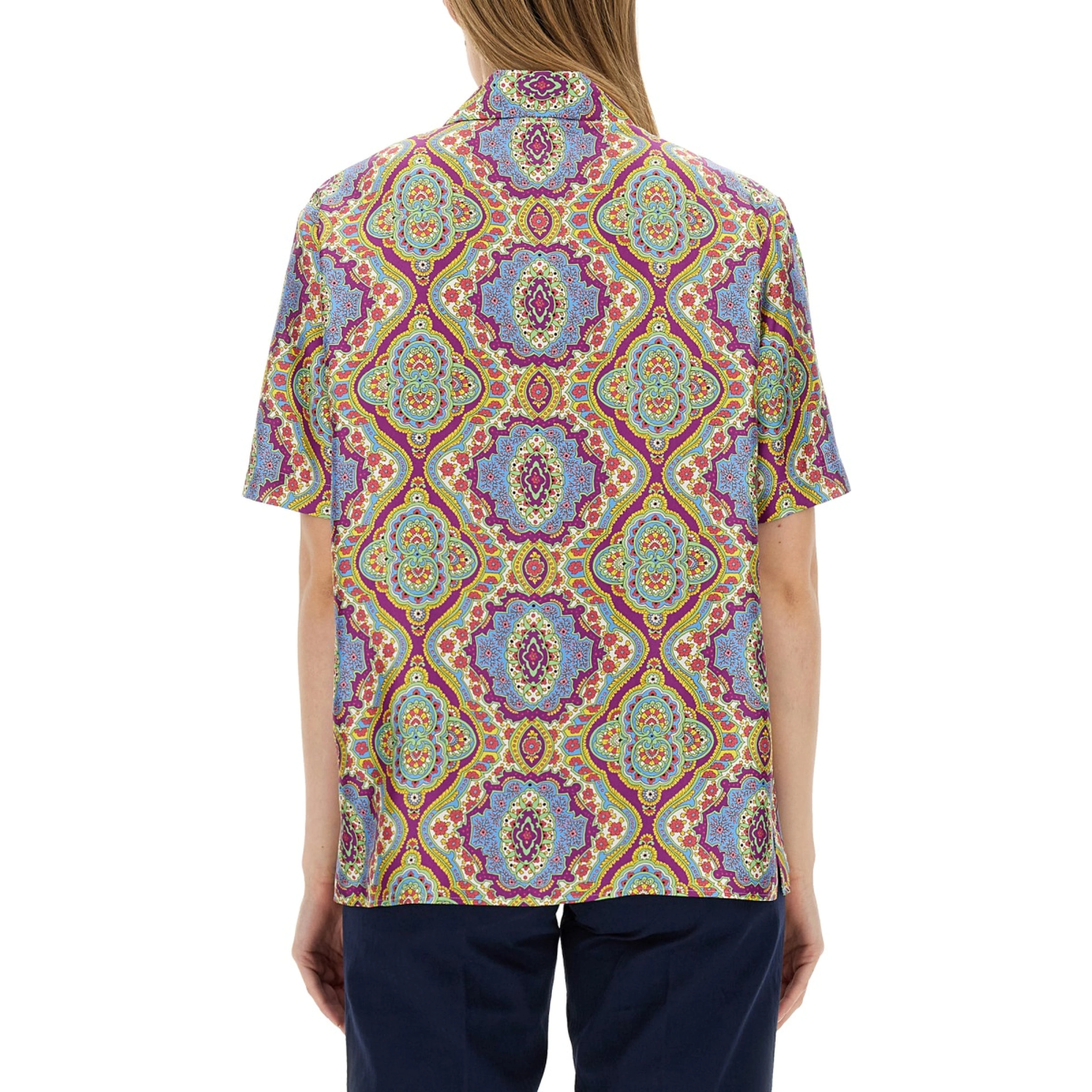 PRINTED SILK SHIRT