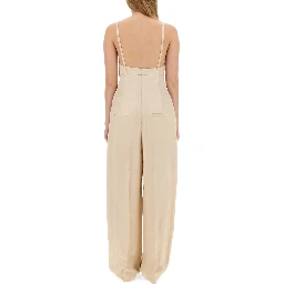 MALFILE' SATIN JUMPSUIT