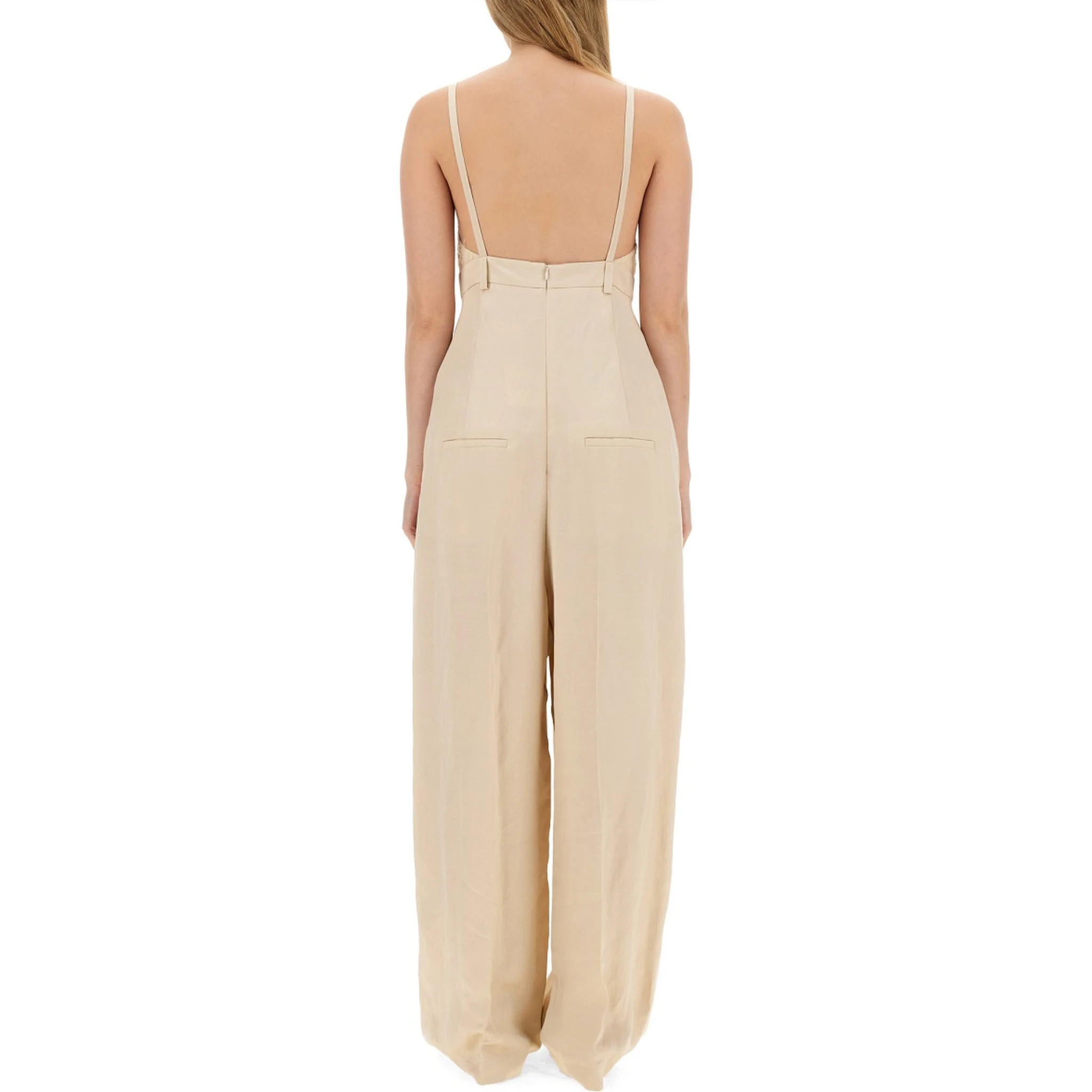 MALFILE' SATIN JUMPSUIT