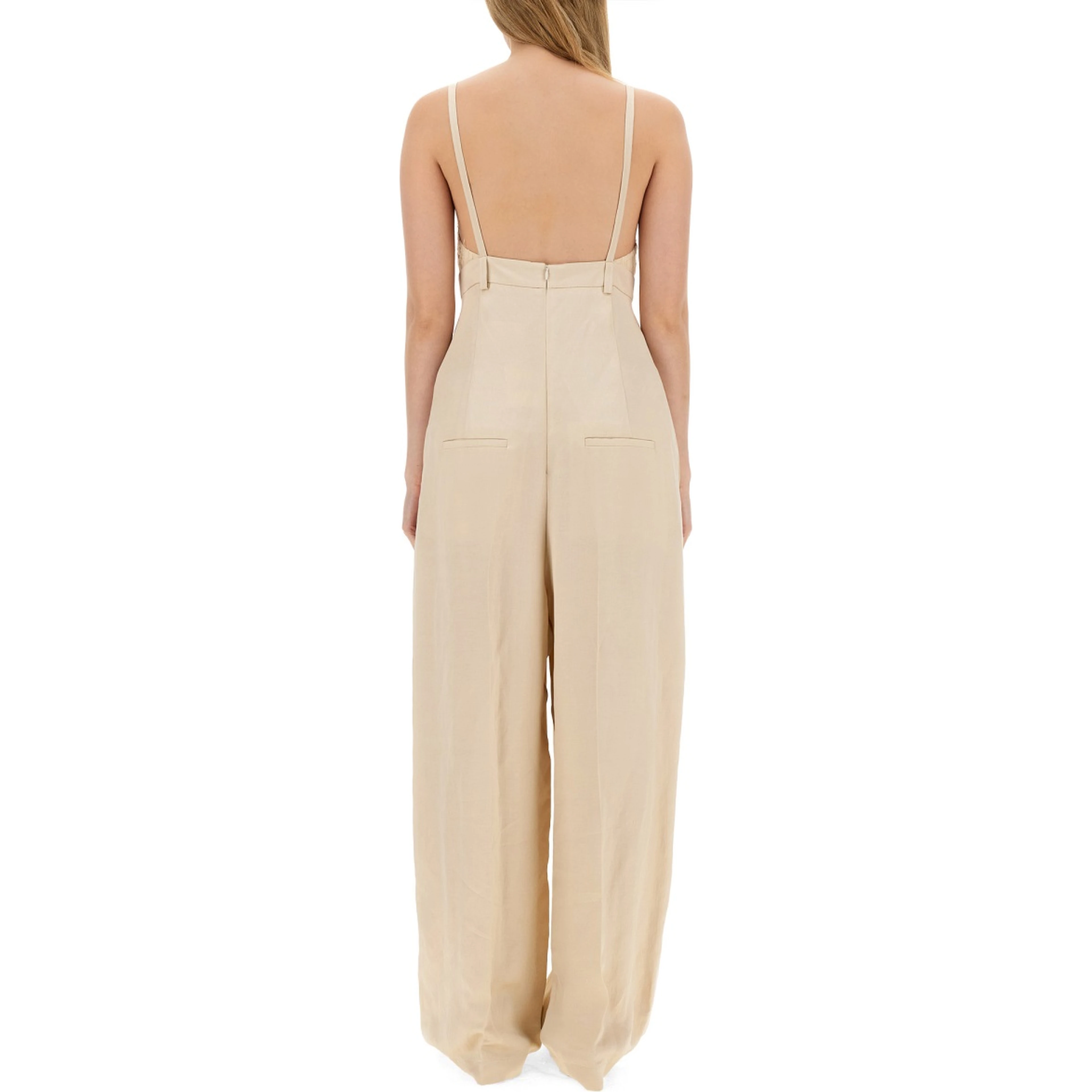 MALFILE' SATIN JUMPSUIT