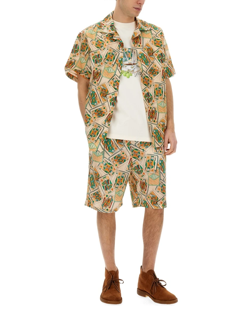 BERMUDA SHORTS WITH PRINT