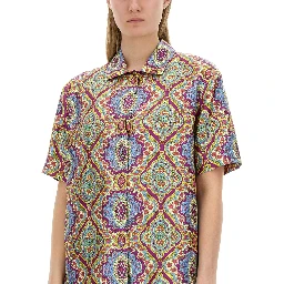 PRINTED SILK SHIRT