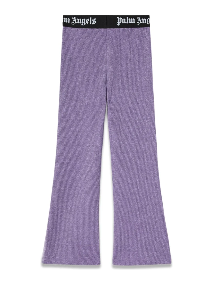 logoband lurexrib flarepants