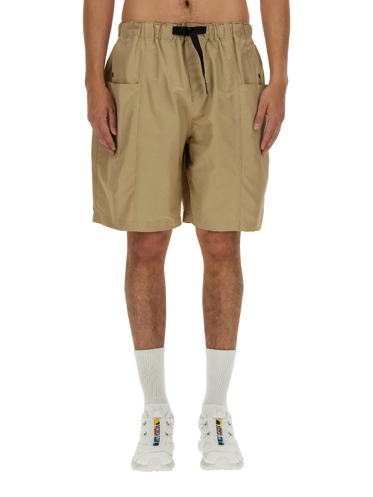 BELTED BERMUDA SHORTS