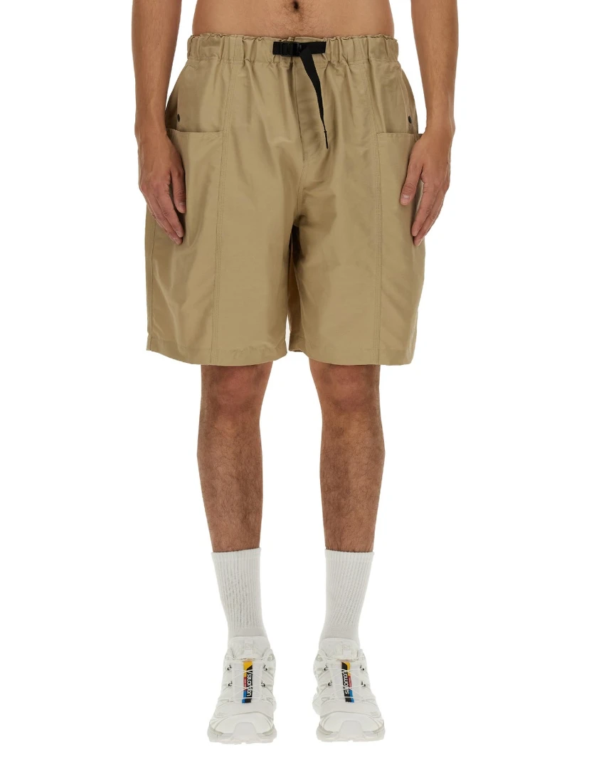 BELTED BERMUDA SHORTS