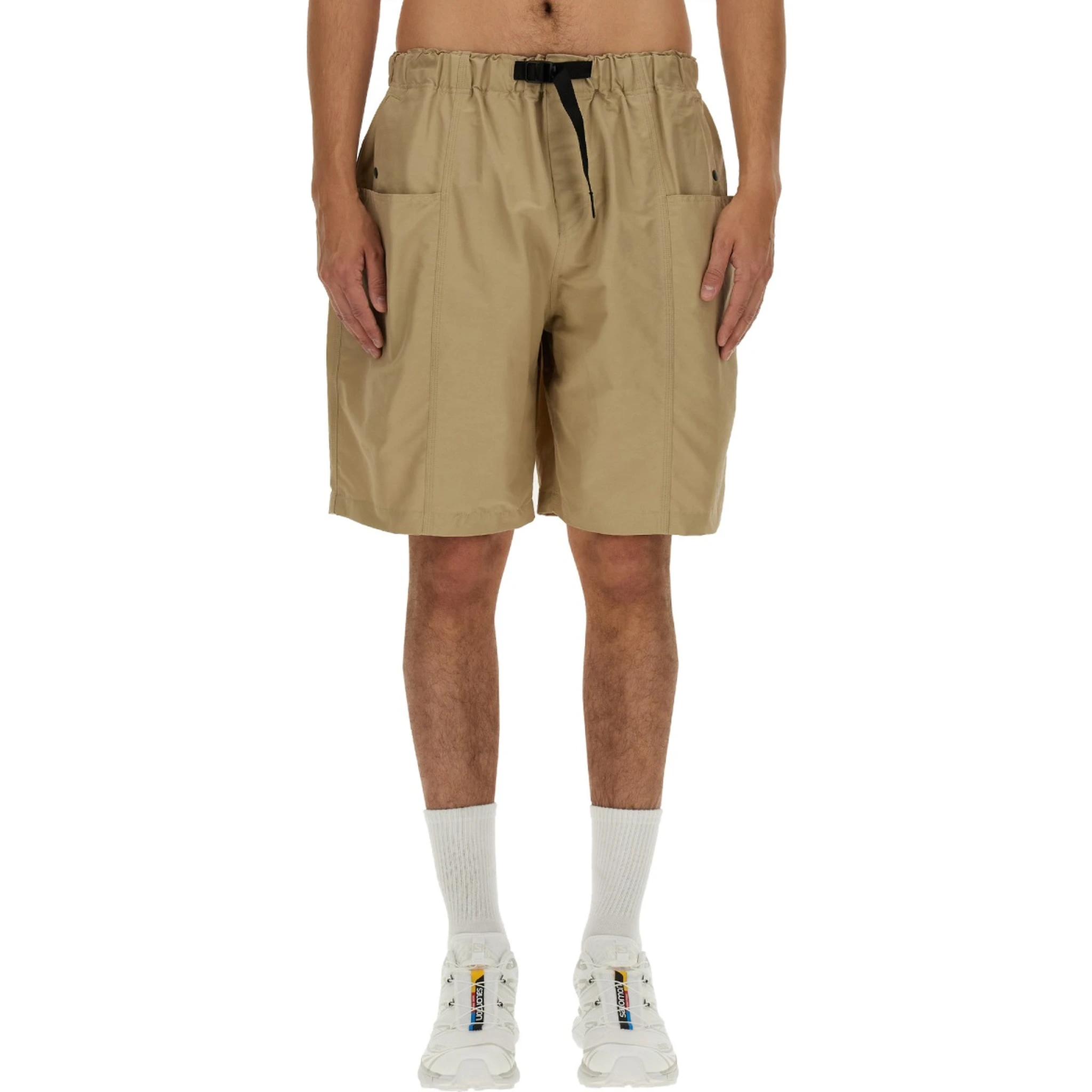 BELTED BERMUDA SHORTS