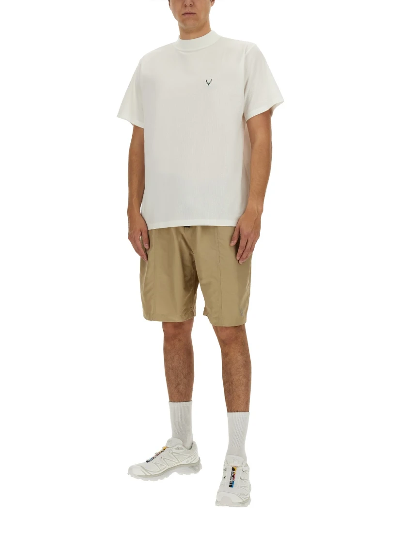 BELTED BERMUDA SHORTS