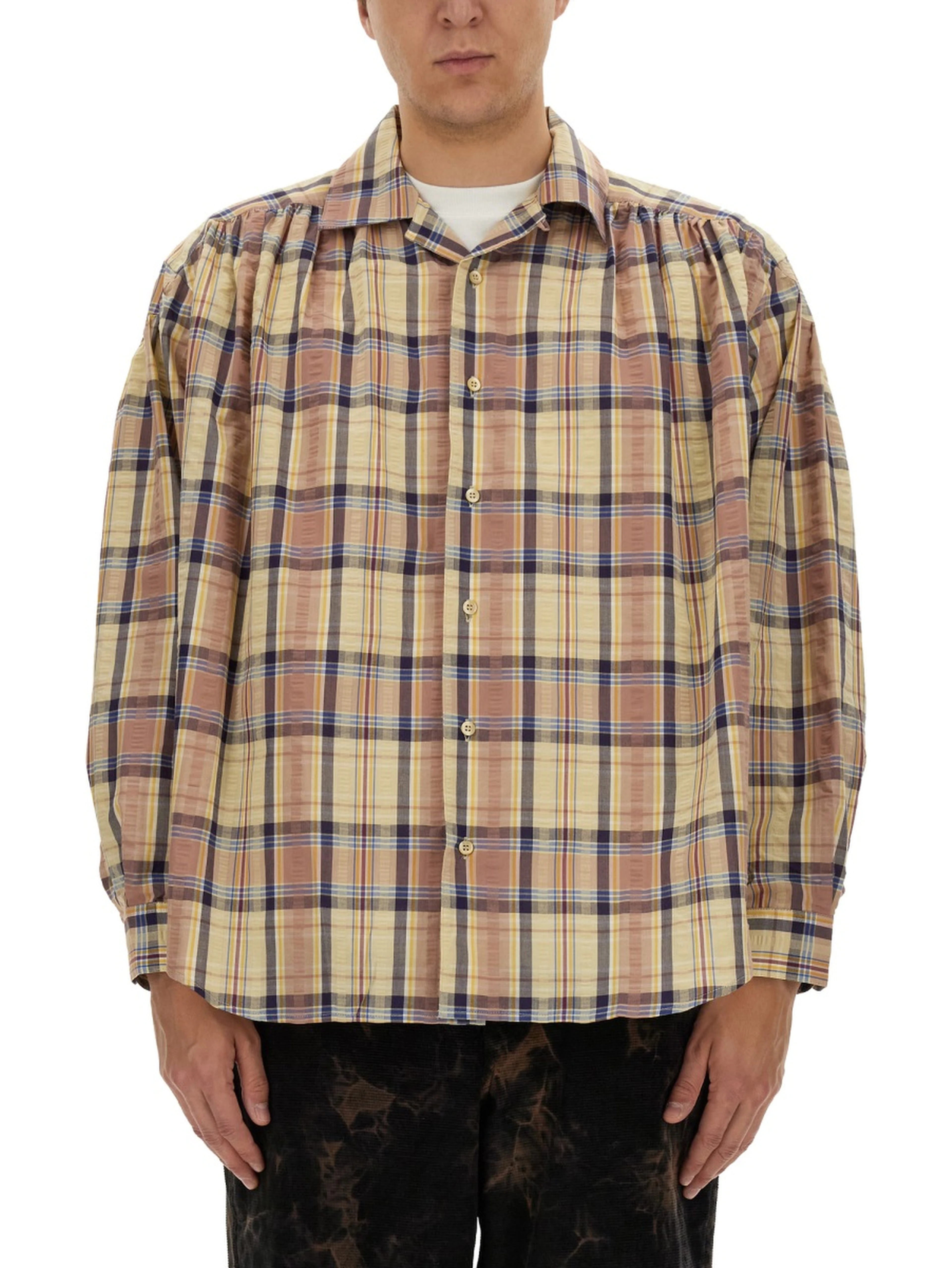 SEERSUCKER COTTON SHIRT
