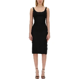 DRESS WITH BUCKLES